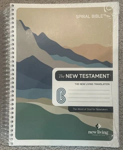 Spiral Bible - The New Testament : The New Living Translation - Mountain Cover - Picture 1 of 3