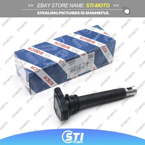 Genuine BOSCH Ignition Coil Spark Plug For Jetta VW Golf Passat Audi A4 A5 Q5 TT - Picture 1 of 5