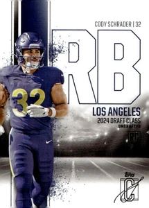 2024 Topps Signature Class Cody Schrader #177 Los Angeles Chargers (RC) - Bild 1 von 2