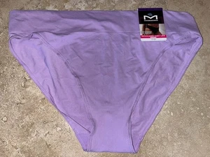 NWT Maidenform Seamless High Leg Bikini Panty 2XL/9 Purple DM2317 - Picture 1 of 2