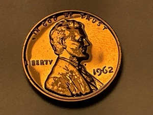 1962 1c Doubled Die Obverse Proof Lincoln Cent #3043 - Picture 1 of 17