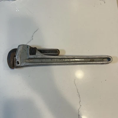 "LLAVE DE TUBO RÍGIDA 18"" Aluminio Ligera Resistente Recta" Foto 1 de 4