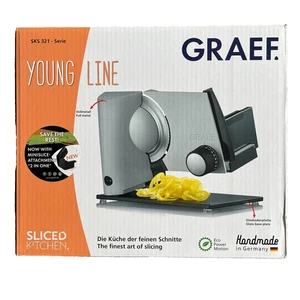 GRAEF Allesschneider S32100 Brotschneidemaschine Universal inkl. Kombiaufsatz - Bild 1 von 4