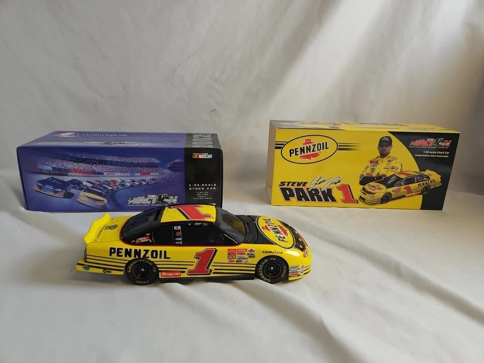 Steve Park 1/24 #1 Pennzoil 2002 Monte Carlo Club Car Bank en caja #CRS Foto 1 de 4