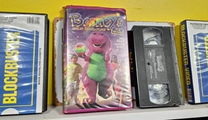 📼 Barney's Great Adventure VHS Tape Family Kids The Movie Lyrick Spot Tested - Picture 1 of 2