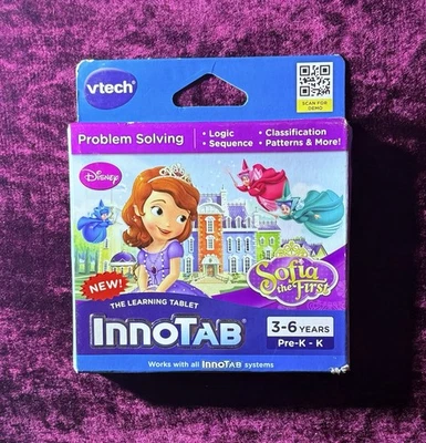 Vtech InnoTab Disney Princess Sofia the First Problem Solving Game Logic Pre K - Image 1 of 3