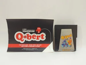Qbert Atari (Atari 2600, 1983), mit Handbuch, geprüft. -von Parker Brothers- - Bild 1 von 8