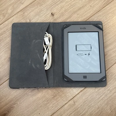 Amazon Kindle Negro (4ª Generación) D01200 6" Pantalla Táctil Probada Funcionando Foto 1 de 2