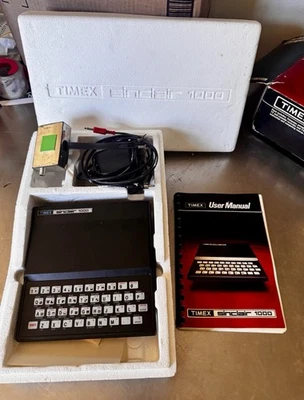Computadora personal Timex Sinclair 1000 de colección - Caja original - Raro coleccionable Foto 1 de 4