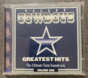 Dallas Cowboys Greatest Hits Ultimate Team Soundtrack CD-Volume One - Picture 1 of 4