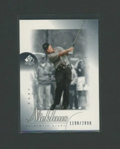 SP 2001 auténticas estrellas auténticas/2999 Gary Nicklaus #82 novato radiocontrol casi nuevo-como nuevo - Imagen 1 de 1