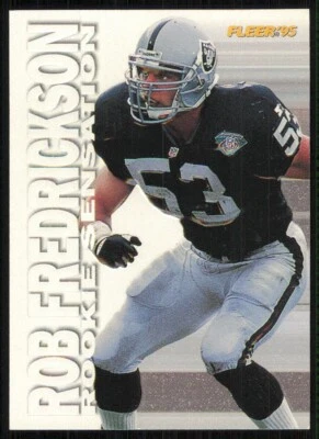 1995 Fleer Rookie Sensations #8 Rob Fredrickson - Image 1 of 2