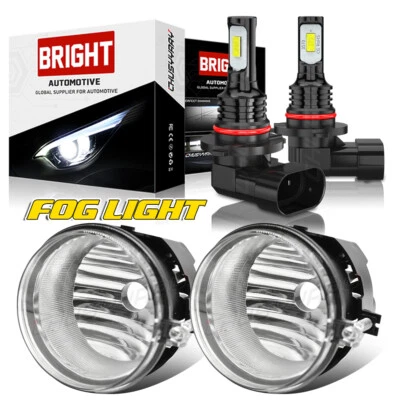 FOR Dodge Grand Caravan 2005-2009 Clear Lens Bumper Fog Lights Replacement Lamps - Image 1 of 4