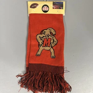 Bufanda Maryland Terrapins - UMD Universidad de Maryland Doble Cara - Imagen 1 de 8