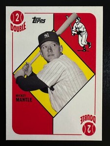 Mickey Mantle 2007 Topps Walmart Baseball Card New York Yankees #WM7