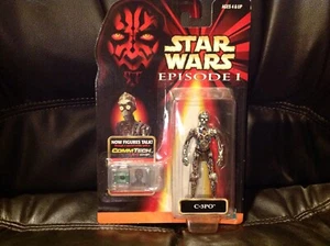 Hasbro Star Wars Episode 1 C-3PO Actionfigur CommTech Chip Edition - Bild 1 von 2