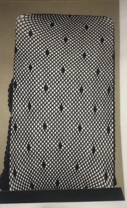 Nuevo en Paquete Calzas Sexy Red de Pesca Shuaiermei Patrón Negro Talla Única (8-16).723 - Imagen 1 de 3