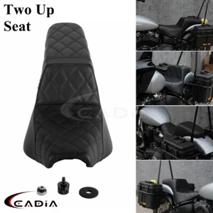 Asiento 2-up para Harley Softail Heritage Classic FLHC FLHCS delgado FLSL estándar FXST - Imagen 1 de 9