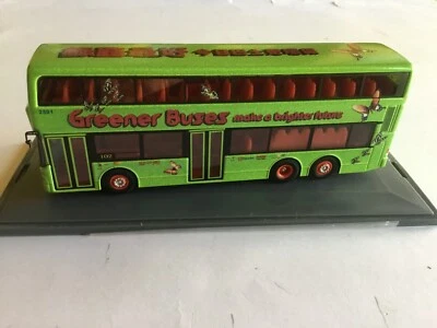 CORGI 44513 - CITYBUS - DENNIS DUPLE METSEC TRIDENT  - GREENER BUSES - Image 1 of 4