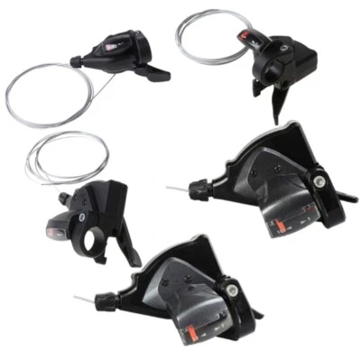 Bike Speed Shifter Derailleur Twist Grips Shift Transmission Lever Derailleur - Image 1 of 4