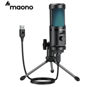 RGB Desktop Gaming, Podcast, Streaming, Professional Microphone - Afbeelding 1 van 6