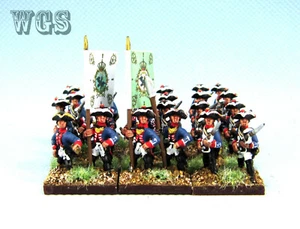 15mm SYW Seven Years War WGS painted Prussian Zastrow Infantry Pa13 - Picture 1 of 6
