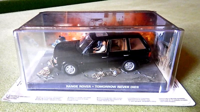 James Bond Movies 1:43 RANGE  ROVER  TOMORROW NEVER DIES 1997 sealed - Photo 1/4