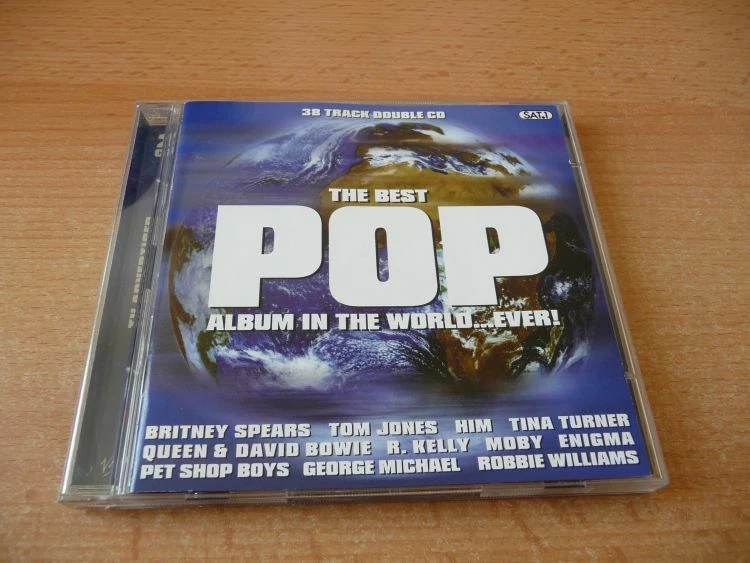 Doppel CD The Best Pop Album in the world ...ever! Him Queen & David Bowie Moby - Bild 1 von 1