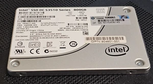 INTEL DC S3510 Series 800GB SATA III 2.5" SSD Solid State Drive SSDSC2BB800G6 - Afbeelding 1 van 4