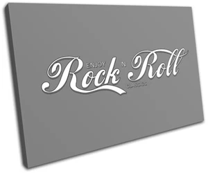 Enjoy Rock n Roll Coke Parody  Humour SINGLE LONA pared arte Foto impresion - Imagen 1 de 1