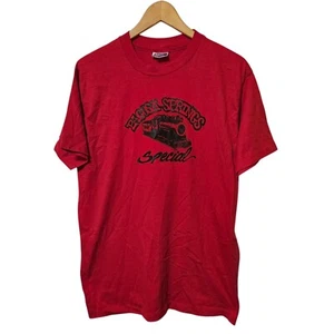 Vtg PAGOSA SPRINGS SPECIAL Narrow Gauge Railroad T-Shirt Colorado Single Stitch - Picture 1 of 5