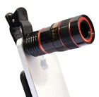 14X Magnified, 4K HD Optical Glass, 18mm Telescope lens w  clip for smart phones