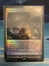(1x) Verdant Catacombs - Zendikar Expeditions - Foil - MTG - Light Play