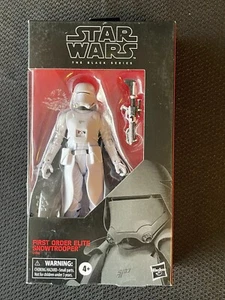 🚀FO Elite Snowtrooper🚀Star Wars Black Series NOT MINT SEE PICS 2019 TRoS - Picture 1 of 4