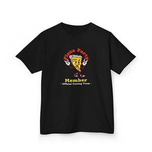 Member Birthday Pizza Party Official Tasting Team, Happy Funny Tee T-Shirt Gift - Picture 1 of 26