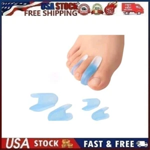 12 Pack Gel Toe Separators, Bunion Toe Spacers with 2 Sizes for Women Men Toe - Picture 1 of 10
