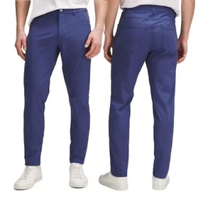 Lululemon ABC Slim Fit Hose Warpstreme Navy Größe 32 - Bild 1 von 10