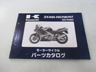 KAWASAKI Genuine Used Motorcycle Parts List ZZ-R400 ZX400-N5 N6 N7 1056