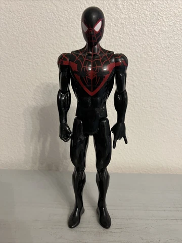 SPIDER-MAN BLACK SUITE 12β ACTION FIGURE MARVEL TOY (PRE-OWNED) Cover