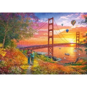 Schmidt Walking to the Golden Gate Bridge Jigsaw Puzzle (2000 Pieces) - Picture 1 of 1