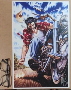 Signed Mark Brooks Avengers #688 11x17 Poster Art Estate Find - Picture 1 of 5