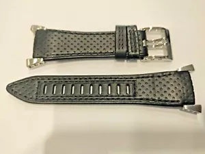 Original SEIKO Sportura Watch Band, Black 22MM - Picture 1 of 6