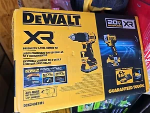 NEU Dewalt DCK249E1M1 20 V Max XR 2-Werkzeug Combo KT - Bild 1 von 14