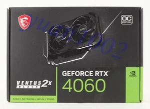 1PCS NEW MSI RTX 4060 VENTUS 8G BGraphics card Fast delivery - Picture 1 of 5