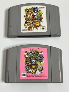 Mario Party 1 & 2   Nintendo 64 NTSC-J JAPAN N64 Game - Picture 1 of 5