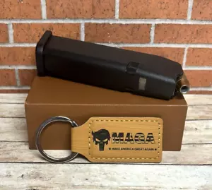 Tactical Punisher Trump Keychain - PU Leather Make America Great Again Keychain - Bild 1 von 4