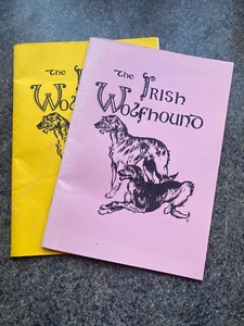 irish Wolfhound 2 magazines 1970's dogs hounds showing history records owners - Picture 1 of 2