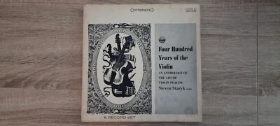 EVEREST 3203/6 *STEVEN STARYK* FOUR HUNDRED YEARS OF THE VIOLIN* 6 LP* NM - Image 1 of 2