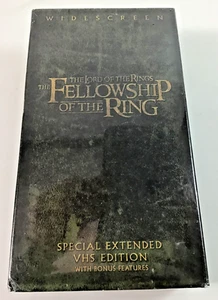 Lord of The Rings The Fellowship of The Ring Special Extended VHS Edition 2002 - Picture 1 of 6