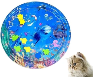 Sensory Water Play Mat for Cats, Cooling Water Sensory Play Mat for Cats, Sen... - Picture 1 of 12